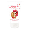 Lick it! Gel de Massage Vin Pétillant & Fraise 50ml